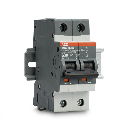 ABB 2CDS282001R0635 INTERRUPTORES TERMOMAGNETICOS MINIATURA RIEL DIN