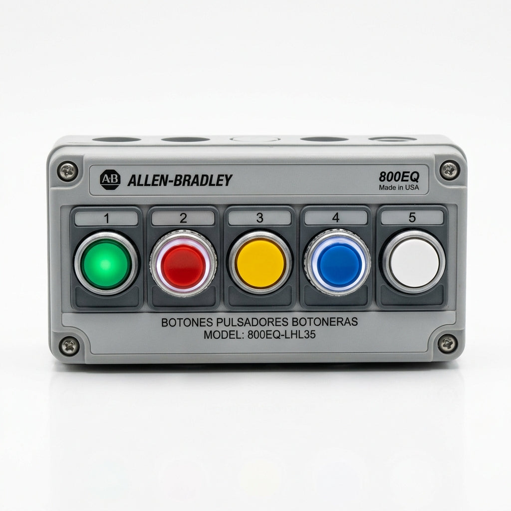 ALLEN-BRADLEY 800EQ-LHL35 BOTONES PULSADORES BOTONERAS
