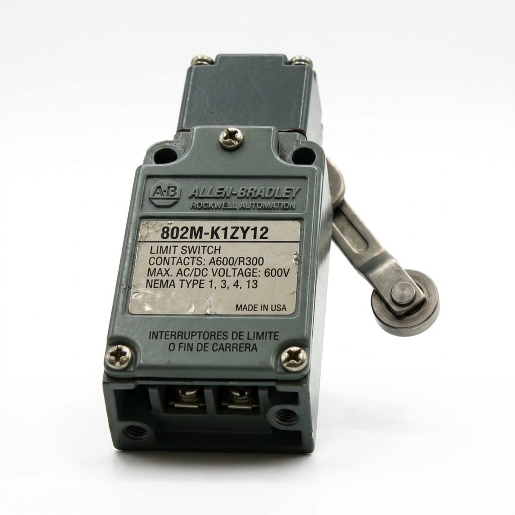 ALLEN-BRADLEY 802M-K1ZY12 INTERRUPTORES DE LIMITE O FIN DE CARRERA