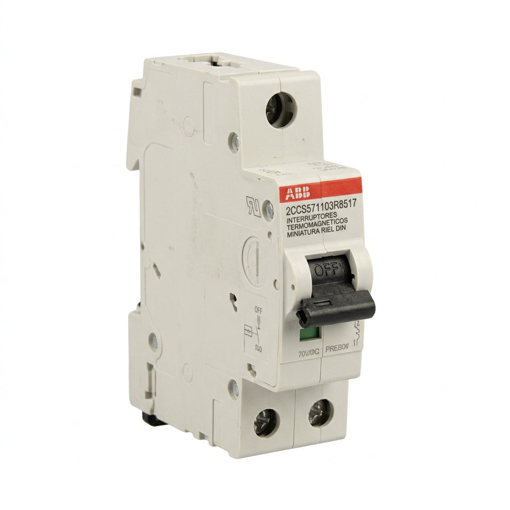 ABB 2CCS571103R8517 INTERRUPTORES TERMOMAGNETICOS MINIATURA RIEL DIN
