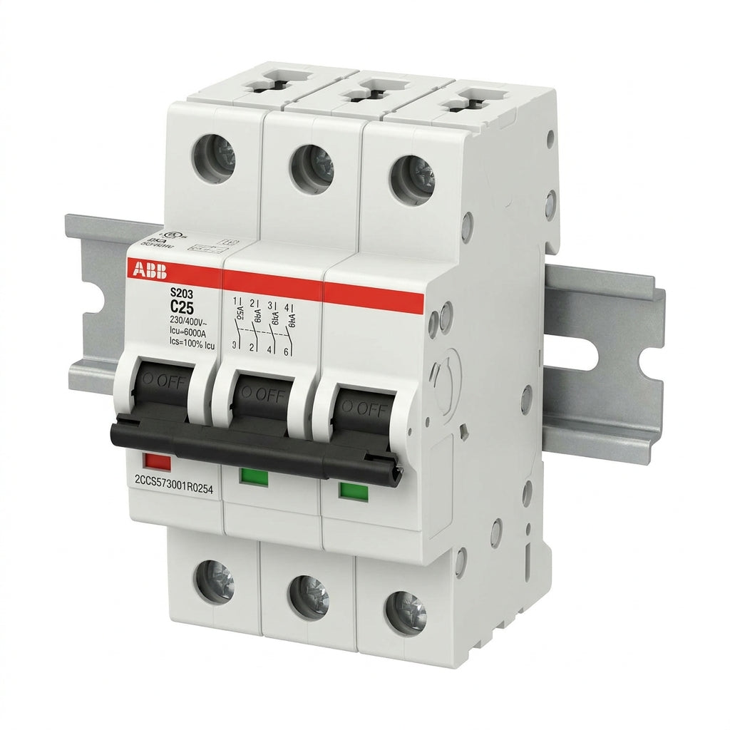 ABB 2CCS573001R0254 INTERRUPTORES TERMOMAGNETICOS MINIATURA RIEL DIN