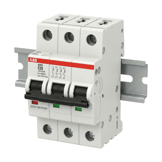 ABB 2CCS573001R0254 INTERRUPTORES TERMOMAGNETICOS MINIATURA RIEL DIN