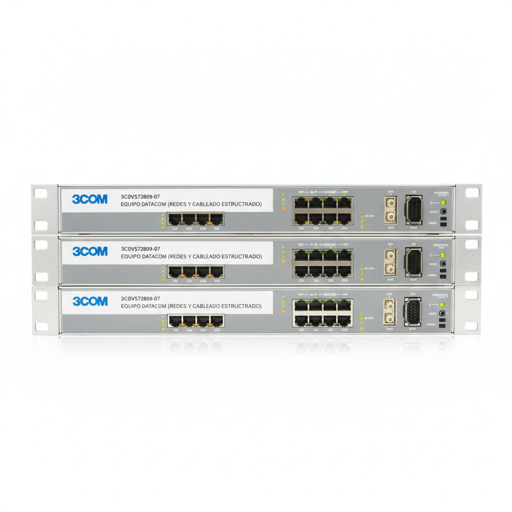 3COM 3C0VS72809-07 EQUIPO DATACOM (REDES Y CABLEADO ESTRUCTURADO)