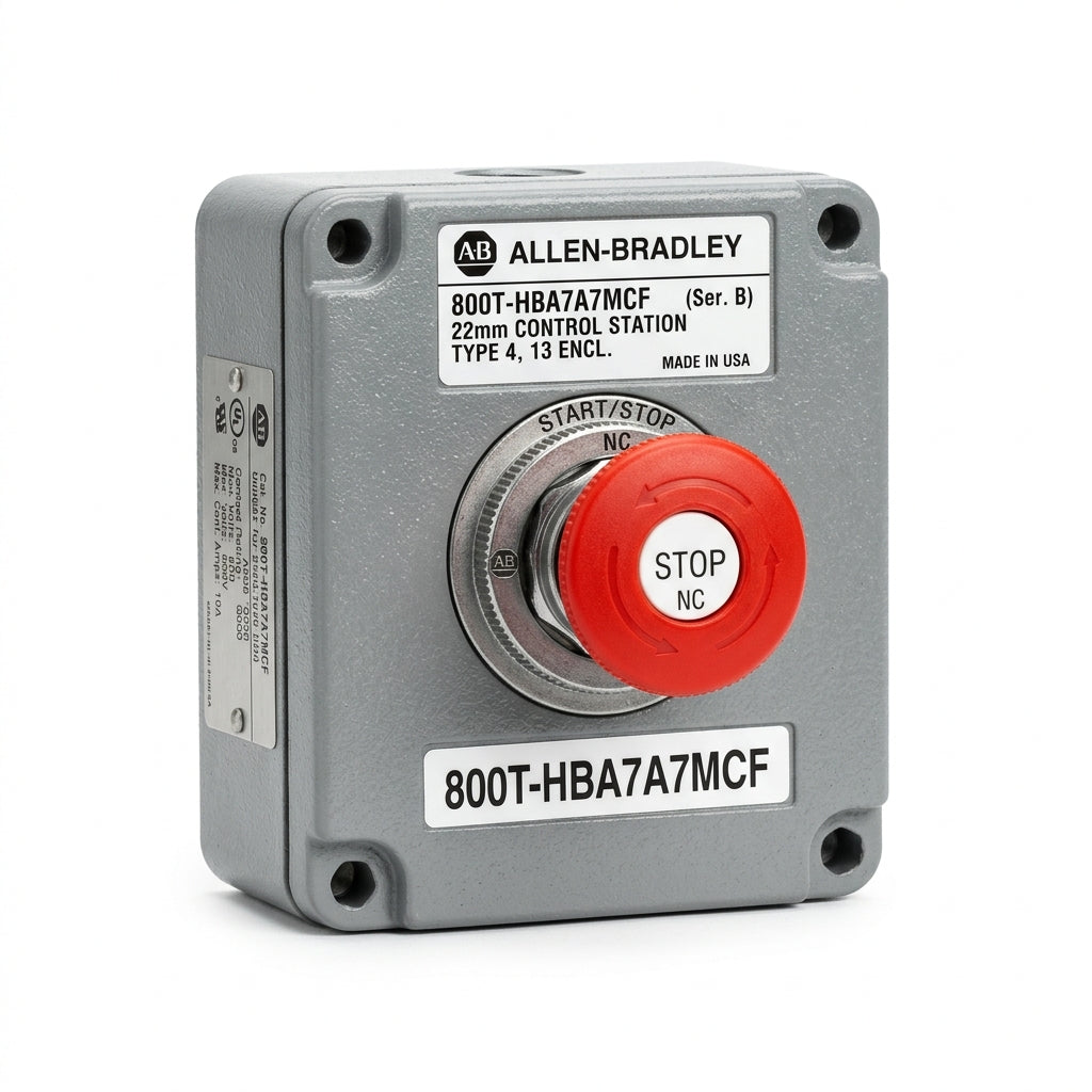 ALLEN-BRADLEY 800T-HBA7A7MCF BOTONES PULSADORES BOTONERAS Y ACCESORIOS
