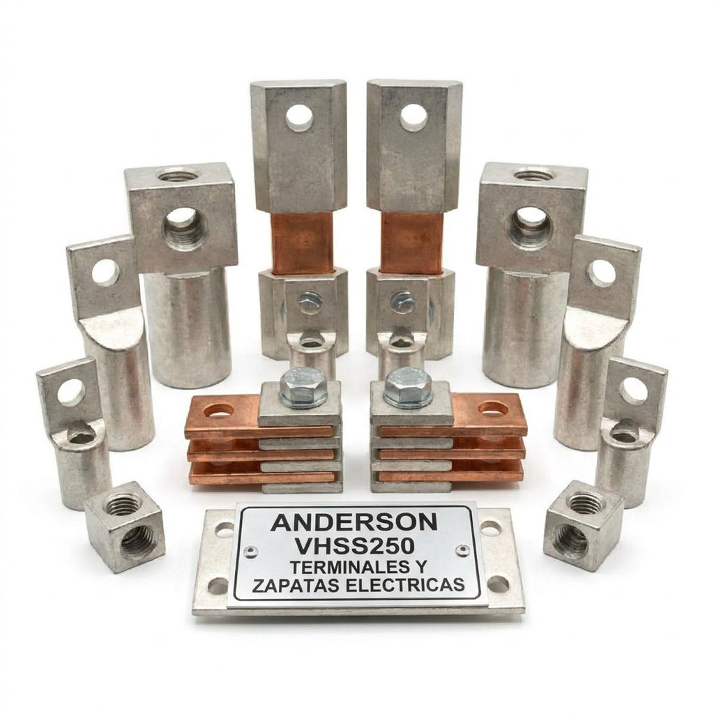 ANDERSON VHSS250 TERMINALES Y ZAPATAS ELECTRICAS