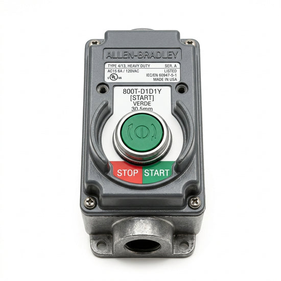 ALLEN-BRADLEY 800T-D1D1Y BOTONES PULSADORES BOTONERAS Y ACCESORIOS