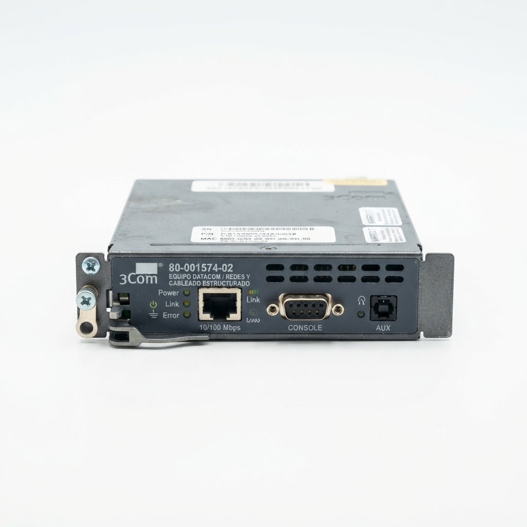 3COM 80-001574-02 EQUIPO DATACOM (REDES Y CABLEADO ESTRUCTURADO)