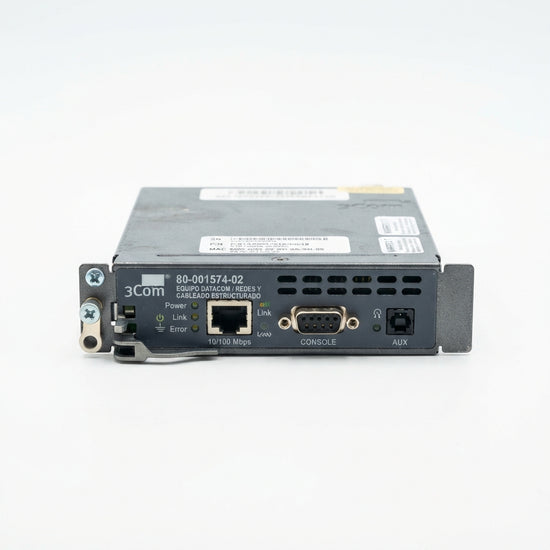 3COM 80-001574-02 EQUIPO DATACOM (REDES Y CABLEADO ESTRUCTURADO)