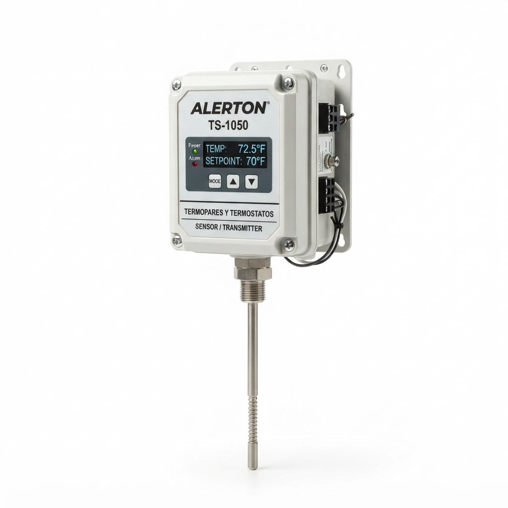 ALERTON TS-1050 TERMOPARES Y TERMOSTATOS