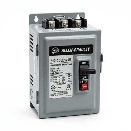 ALLEN-BRADLEY 512-CCCD124R ARRANCADORES A TENSION PLENA