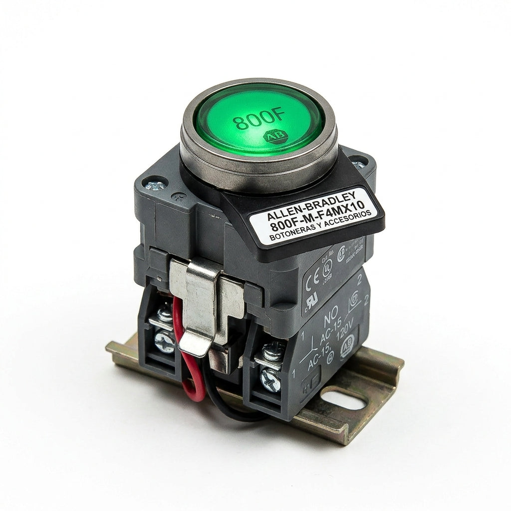 ALLEN-BRADLEY 800F-M-F4MX10 BOTONES PULSADORES BOTONERAS Y ACCESORIOS