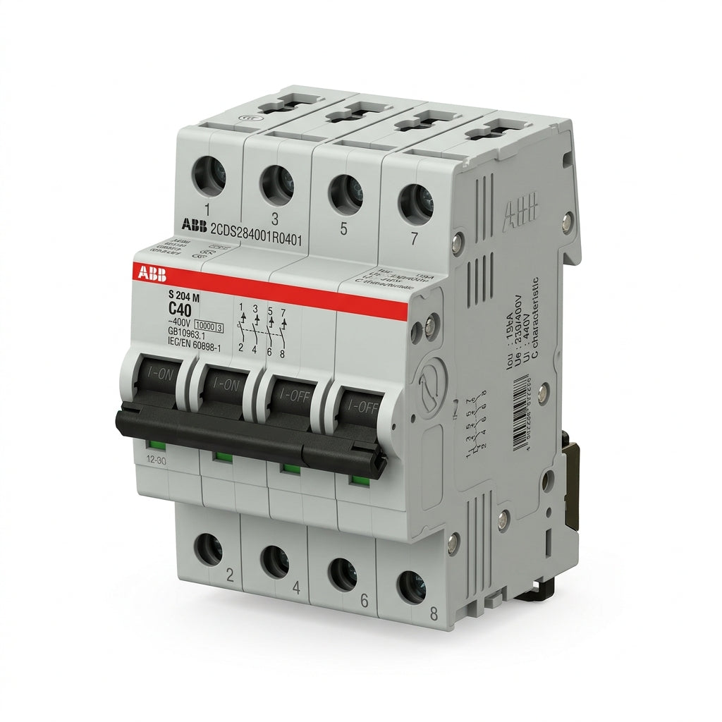 ABB 2CDS284001R0401 INTERRUPTORES TERMOMAGNETICOS MINIATURA RIEL DIN