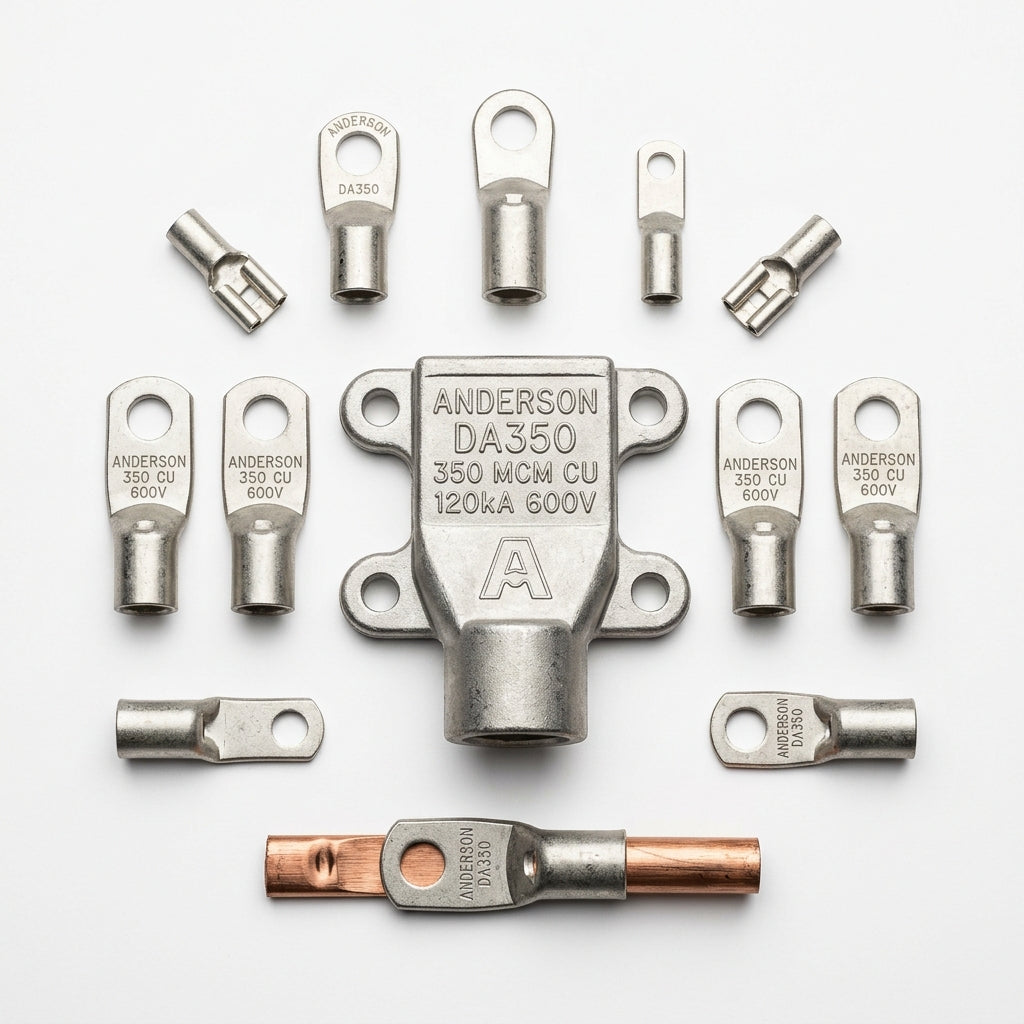 ANDERSON DA350 TERMINALES Y ZAPATAS ELECTRICAS
