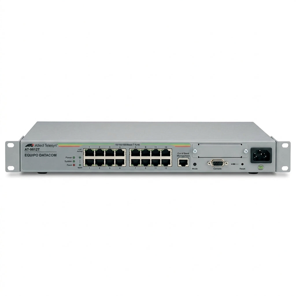 ALLIED-TELESYN AT-9812T EQUIPO DATACOM (REDES Y CABLEADO ESTRUCTURADO)