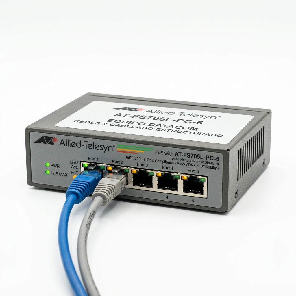 ALLIED-TELESYN AT-FS705L-PC-5 EQUIPO DATACOM (REDES Y CABLEADO ESTRUCTURADO)