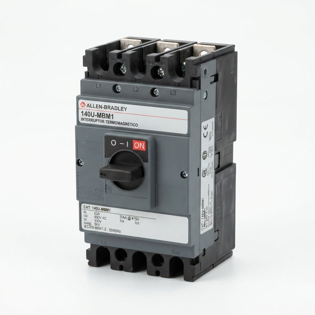 ALLEN-BRADLEY 140U-MBM1 INTERRUPTORES TERMOMAGNETICOS EN CAJA MOLDEADA