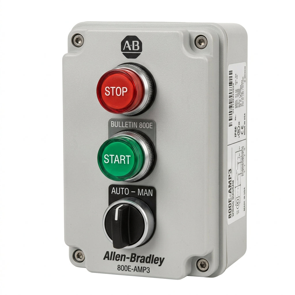ALLEN-BRADLEY 800E-AMP3 BOTONES PULSADORES BOTONERAS