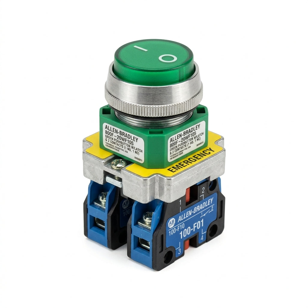 ALLEN-BRADLEY 800F-20WF105 BOTONES PULSADORES BOTONERAS Y ACCESORIOS
