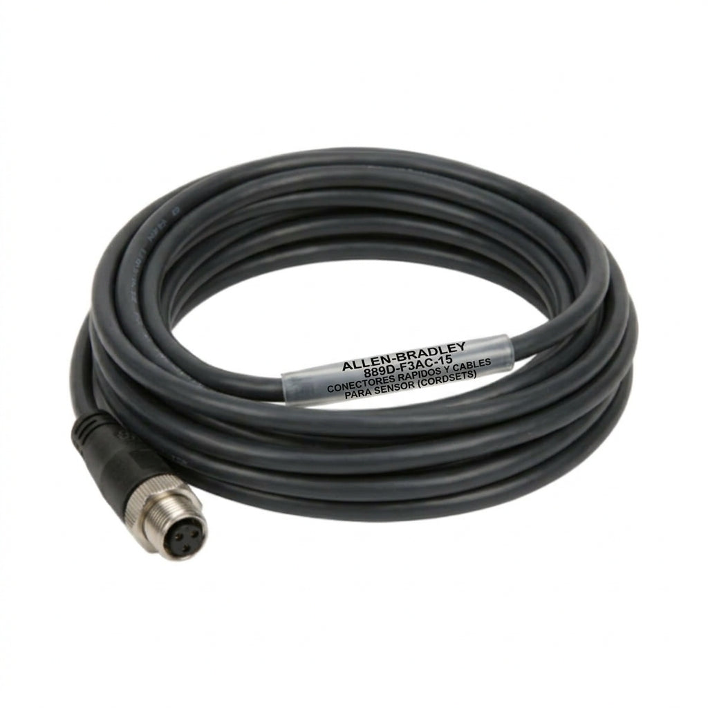 ALLEN-BRADLEY 889D-F3AC-15 CONECTORES RAPIDOS Y CABLES PARA SENSOR (CORDSETS)