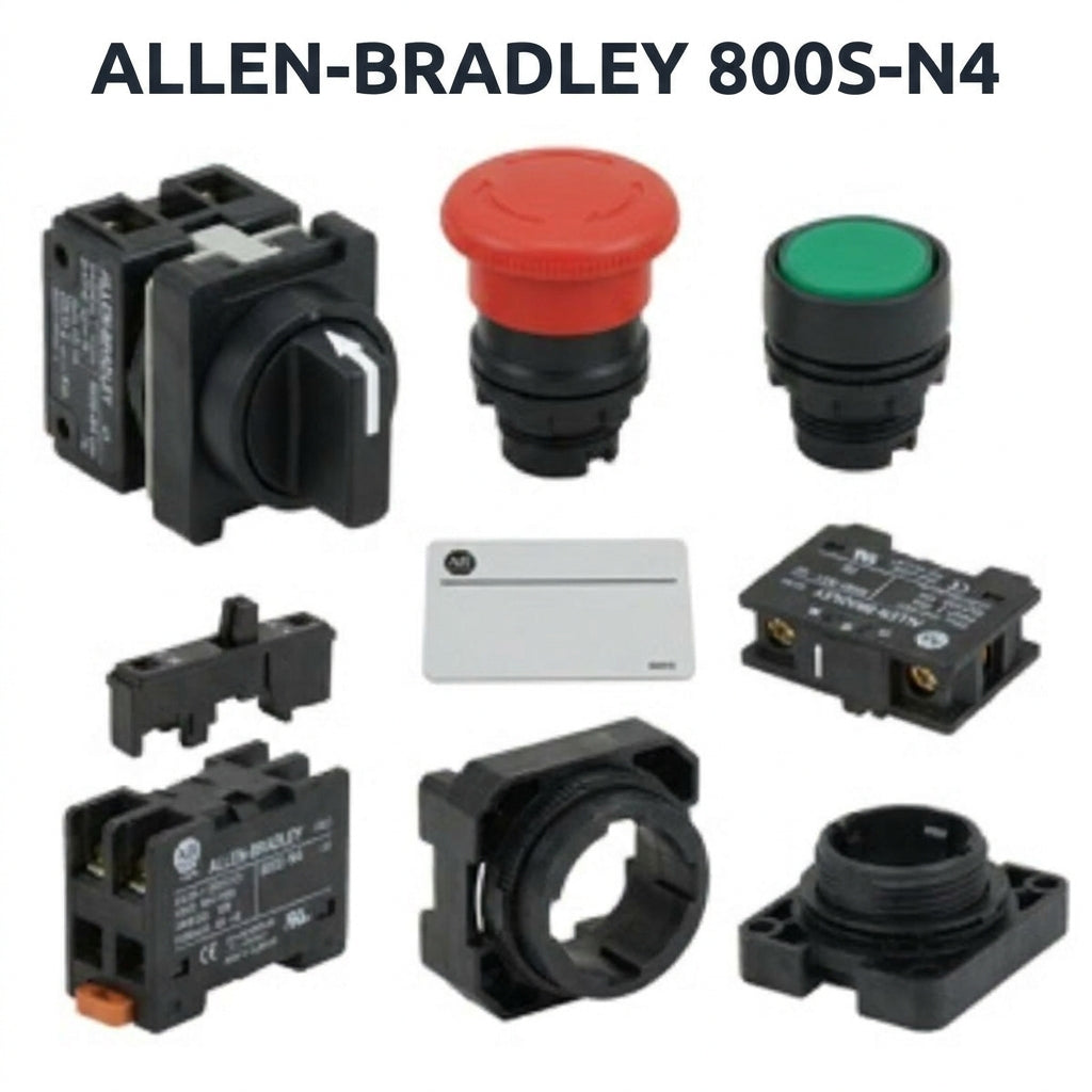 ALLEN-BRADLEY 800S-N4 BOTONES PULSADORES BOTONERAS Y ACCESORIOS