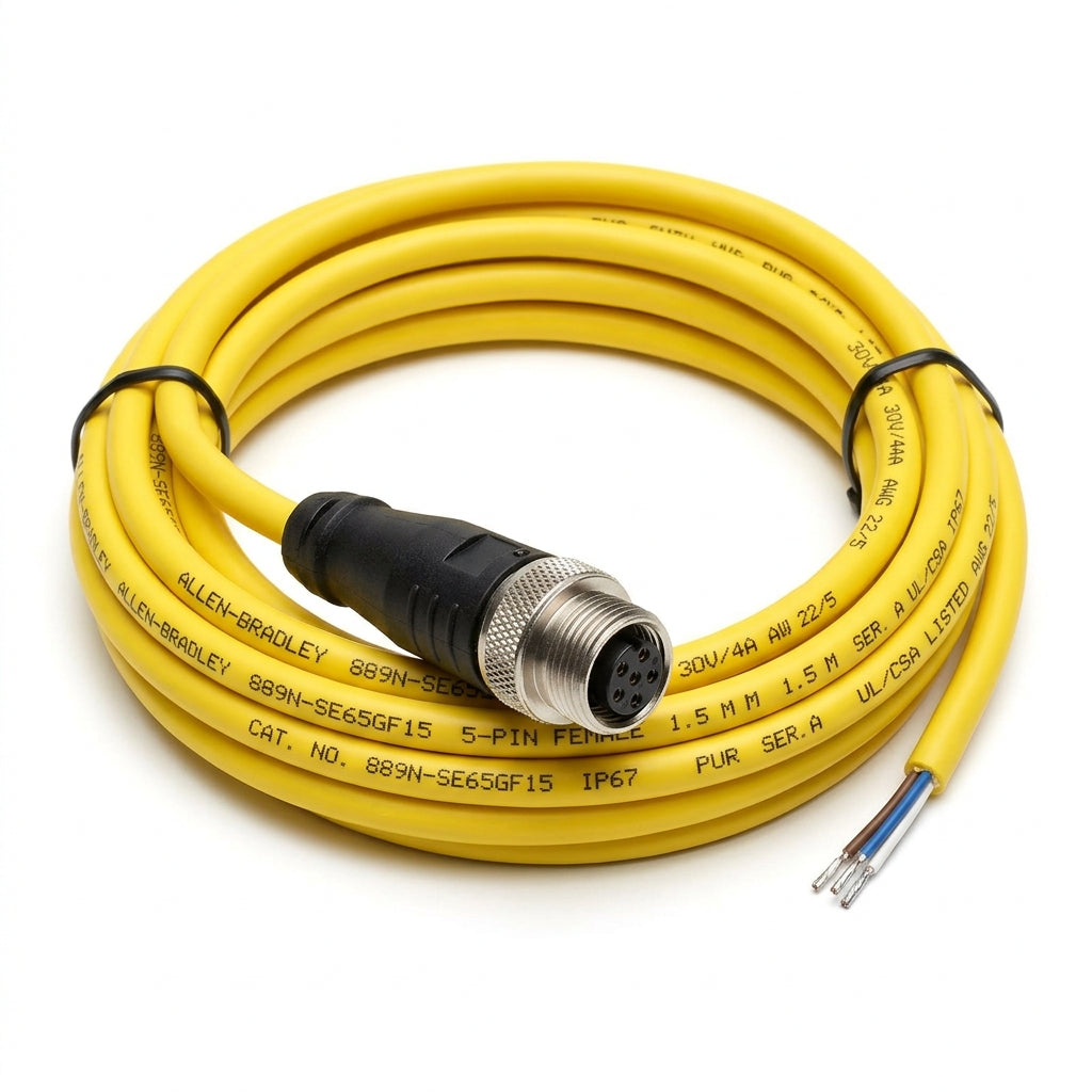 ALLEN-BRADLEY 889N-SE65GF15 CONECTORES RAPIDOS Y CABLES PARA SENSOR (CORDSETS)