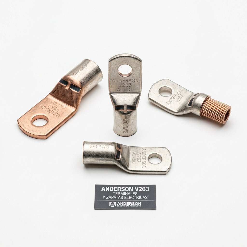 ANDERSON V263 TERMINALES Y ZAPATAS ELECTRICAS
