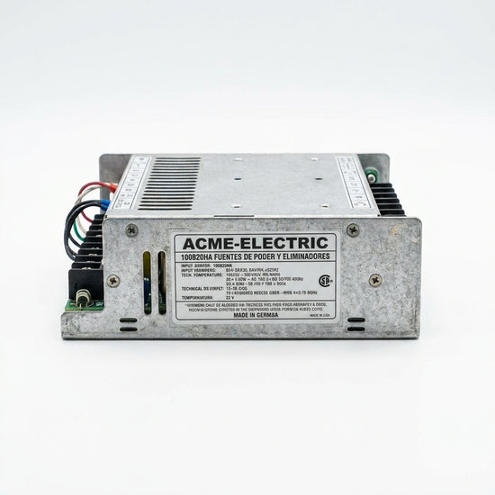 ACME-ELECTRIC 100B20HA FUENTES DE PODER Y ELIMINADORES
