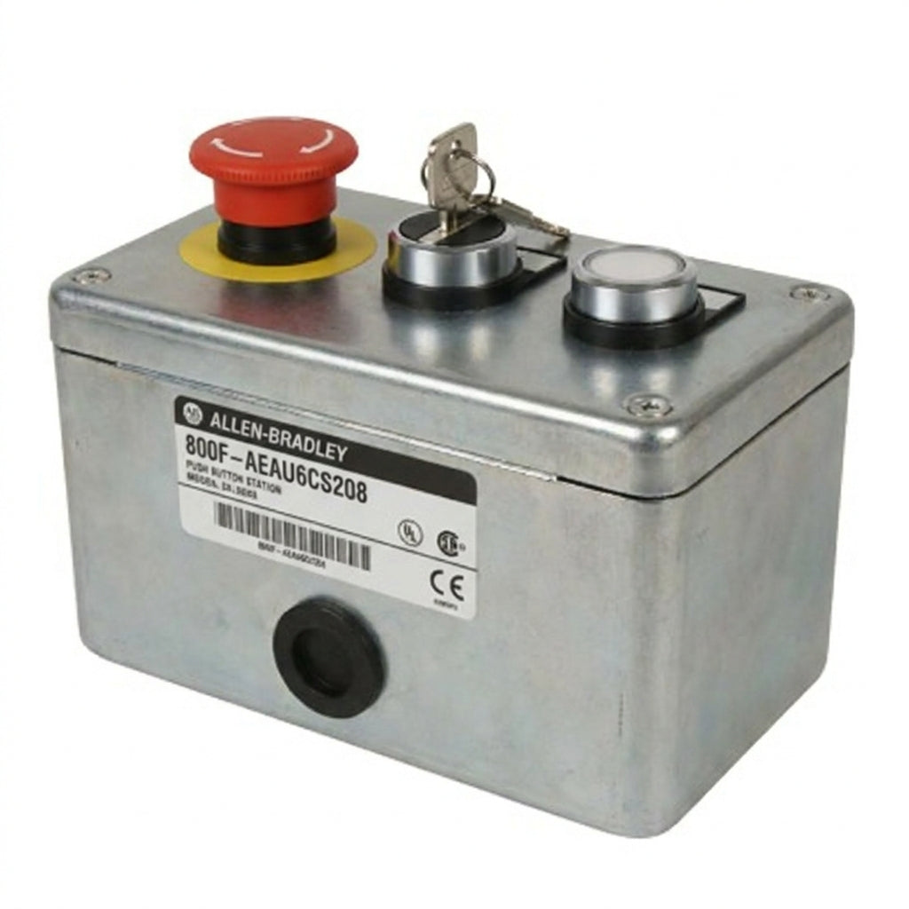 ALLEN-BRADLEY 800F-AEAU6CS208 BOTONES PULSADORES BOTONERAS Y ACCESORIOS