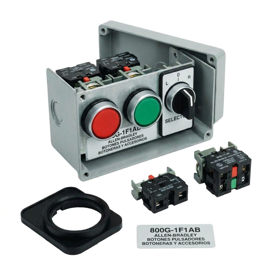 ALLEN-BRADLEY 800G-1F1AB BOTONES PULSADORES BOTONERAS Y ACCESORIOS