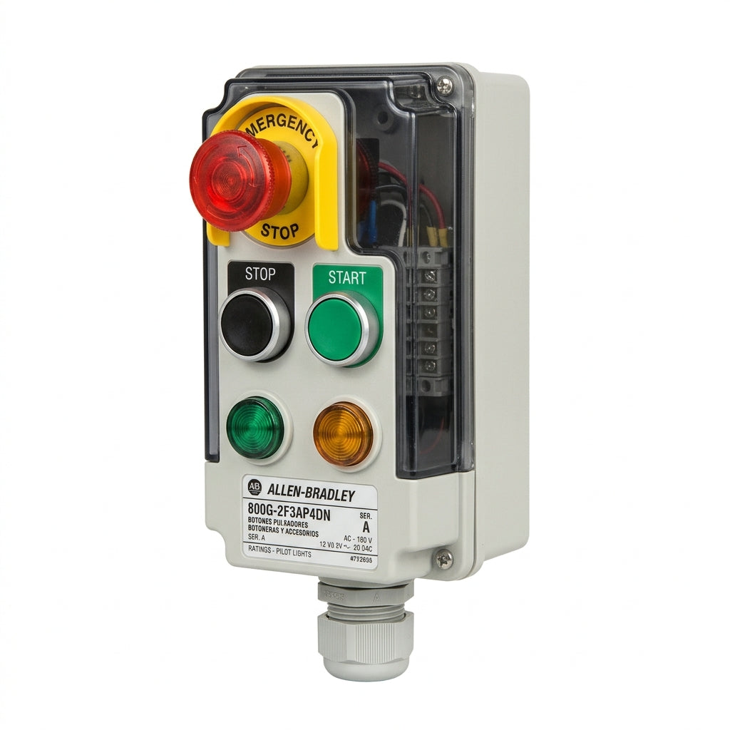 ALLEN-BRADLEY 800G-2F3AP4DN BOTONES PULSADORES BOTONERAS Y ACCESORIOS