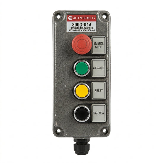 ALLEN-BRADLEY 800G-K14 BOTONES PULSADORES BOTONERAS Y ACCESORIOS