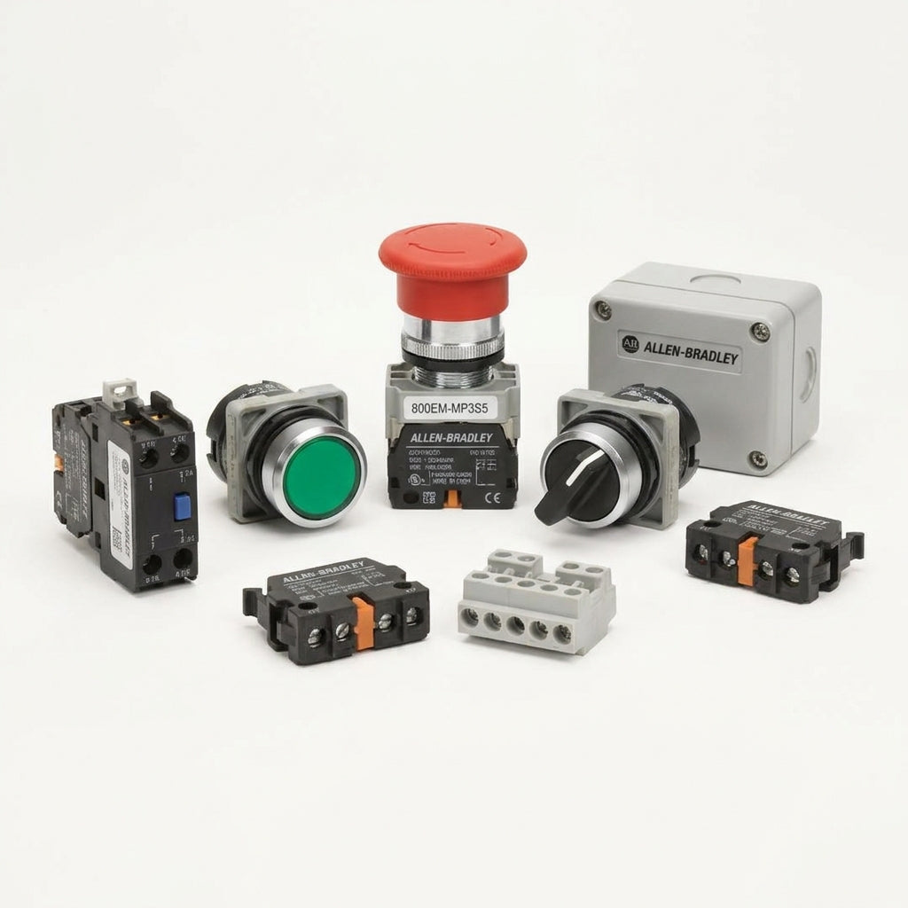 ALLEN-BRADLEY 800EM-MP3S5 BOTONES PULSADORES BOTONERAS Y ACCESORIOS