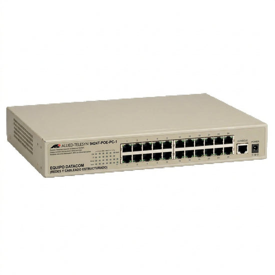 ALLIED-TELESYN 9424T-POE-PC-1 EQUIPO DATACOM (REDES Y CABLEADO ESTRUCTURADO)