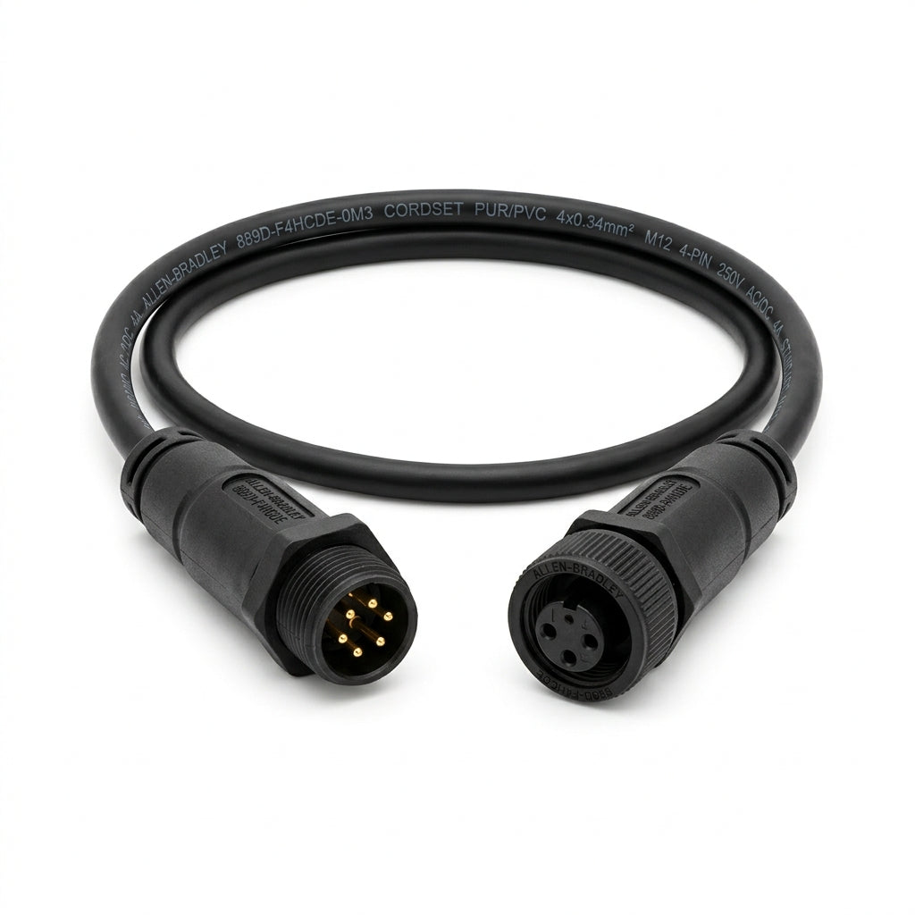 ALLEN-BRADLEY 889D-F4HCDE-0M3 CONECTORES RAPIDOS Y CABLES PARA SENSOR (CORDSETS)