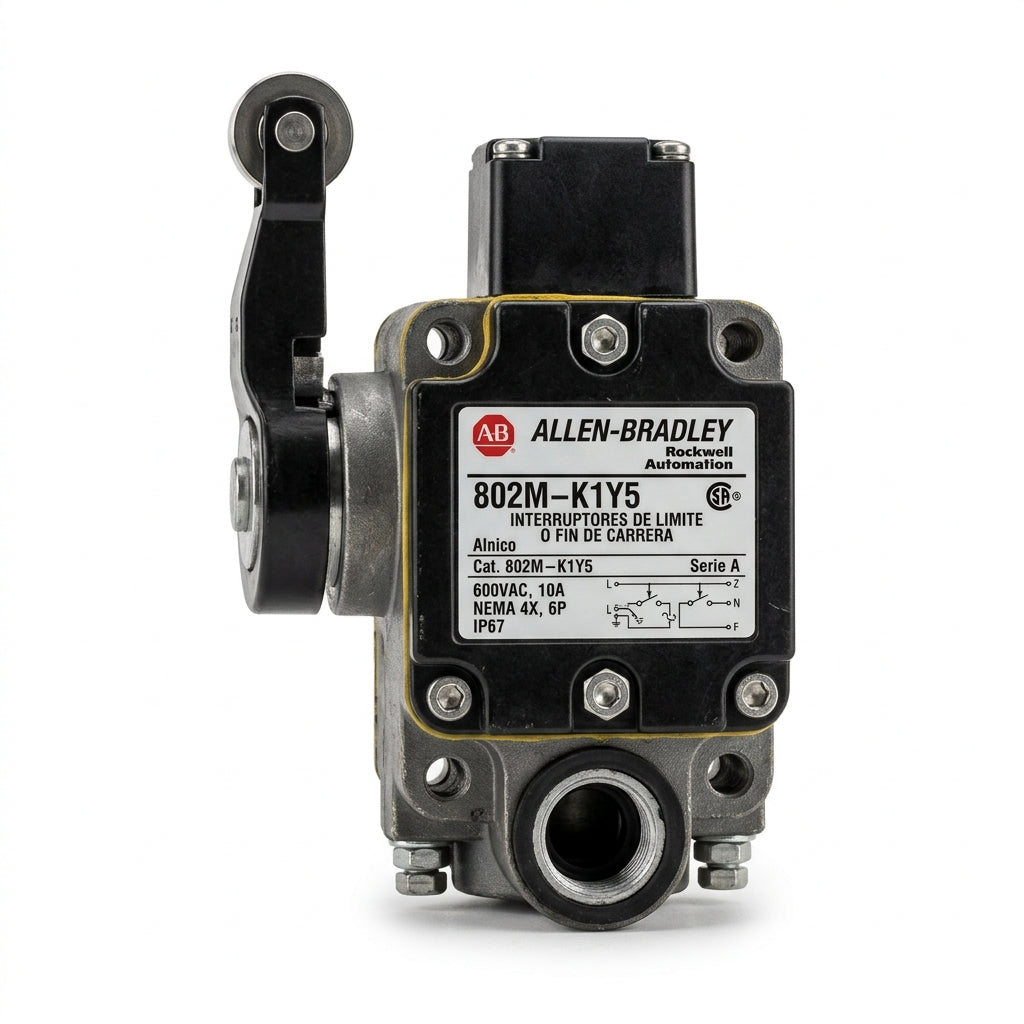ALLEN-BRADLEY 802M-K1Y5 INTERRUPTORES DE LIMITE O FIN DE CARRERA