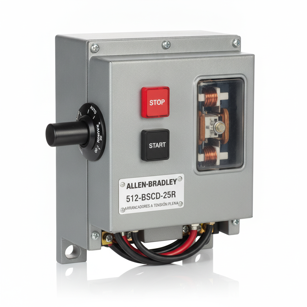 ALLEN-BRADLEY 512-BSCD-25R ARRANCADORES A TENSION PLENA