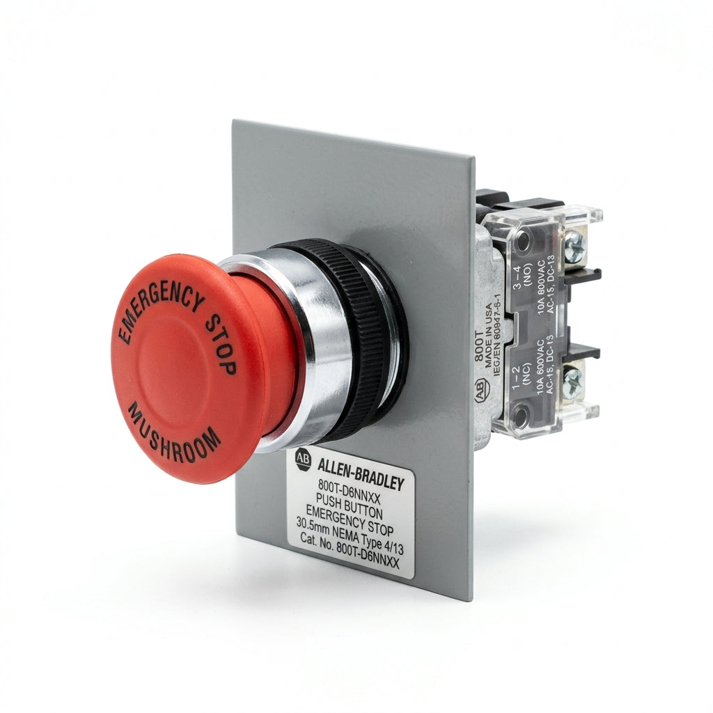 ALLEN-BRADLEY 800T-D6NNXX BOTONES PULSADORES BOTONERAS Y ACCESORIOS