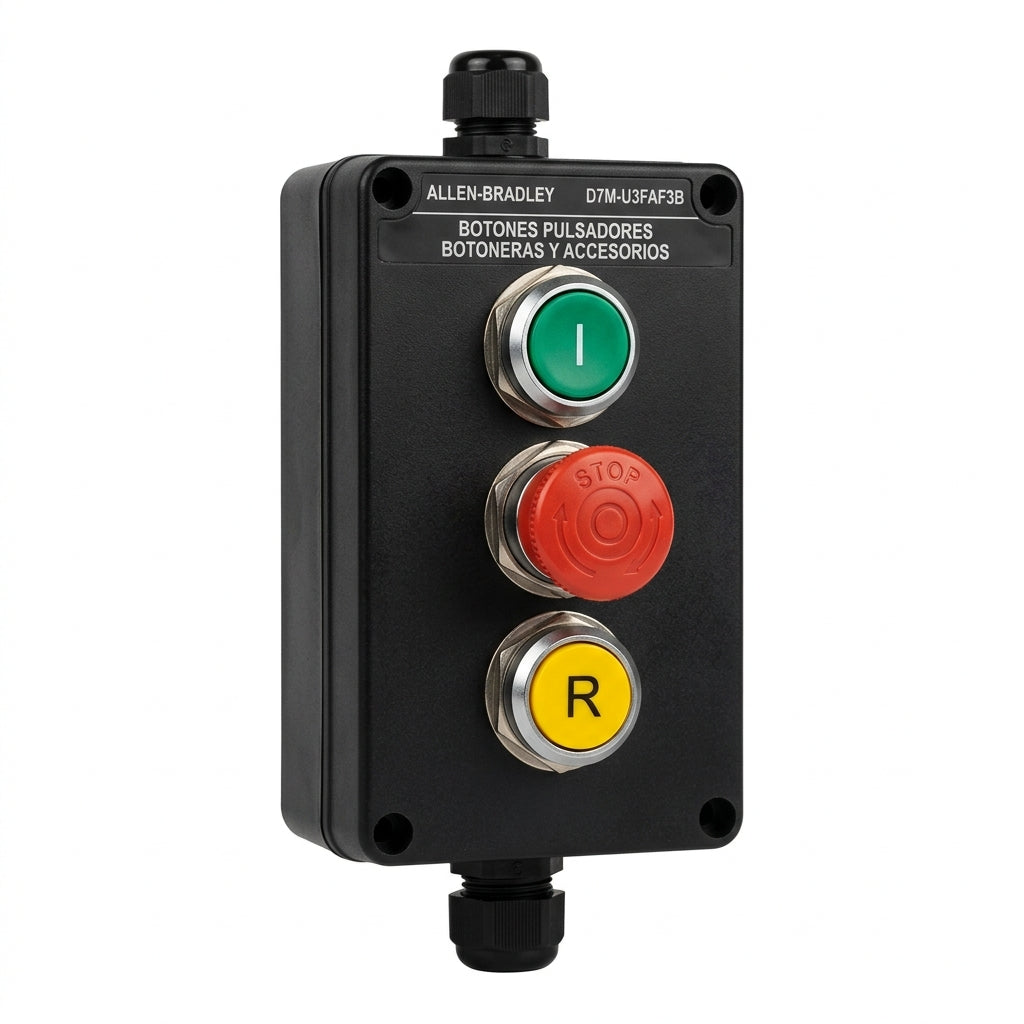 ALLEN-BRADLEY D7M-U3FAF3B BOTONES PULSADORES BOTONERAS Y ACCESORIOS