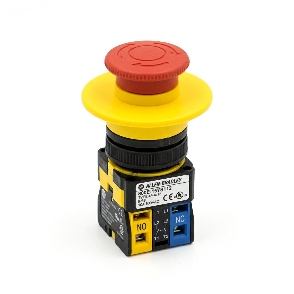 ALLEN-BRADLEY 800E-15YS112 BOTONES PULSADORES BOTONERAS Y ACCESORIOS