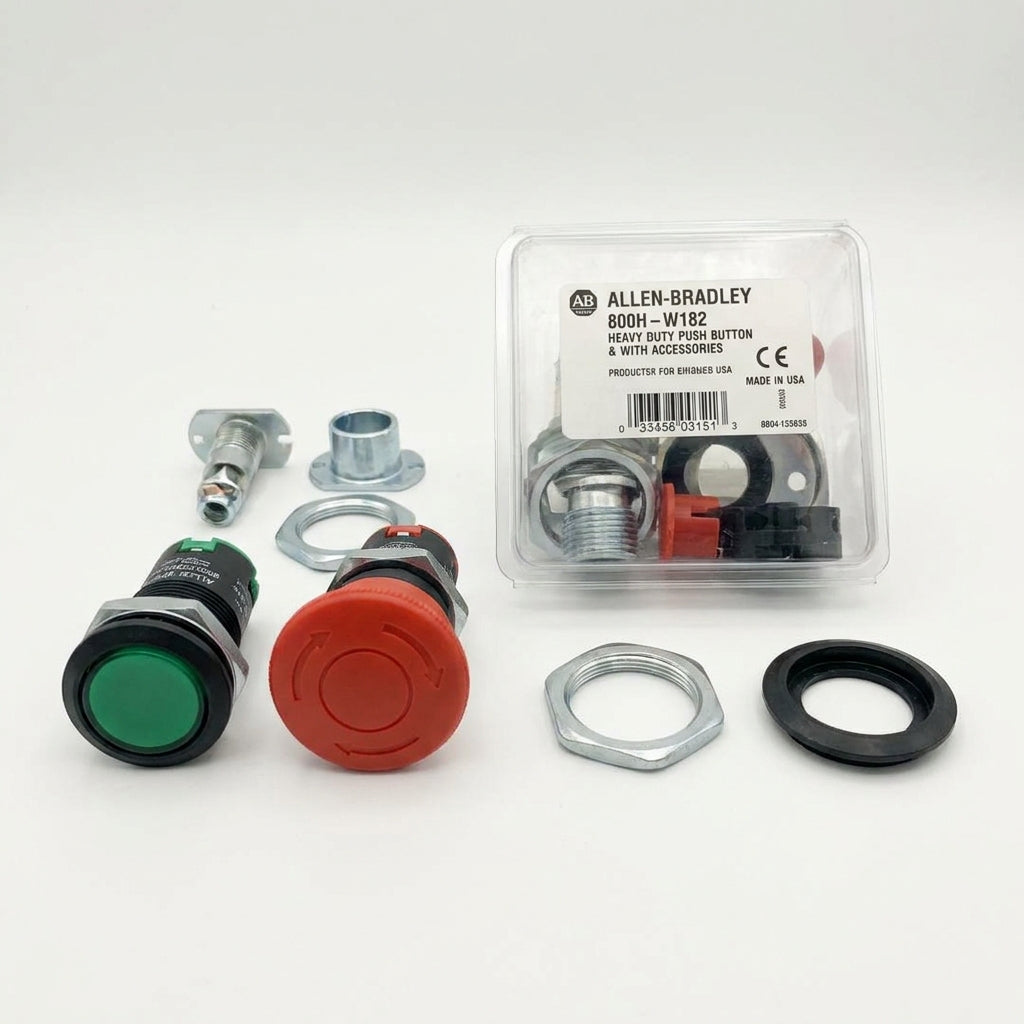ALLEN-BRADLEY 800H-W182 BOTONES PULSADORES BOTONERAS Y ACCESORIOS