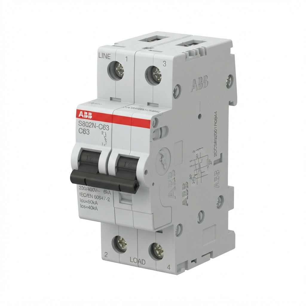 ABB 2CCS892001R0844 INTERRUPTORES TERMOMAGNETICOS MINIATURA RIEL DIN