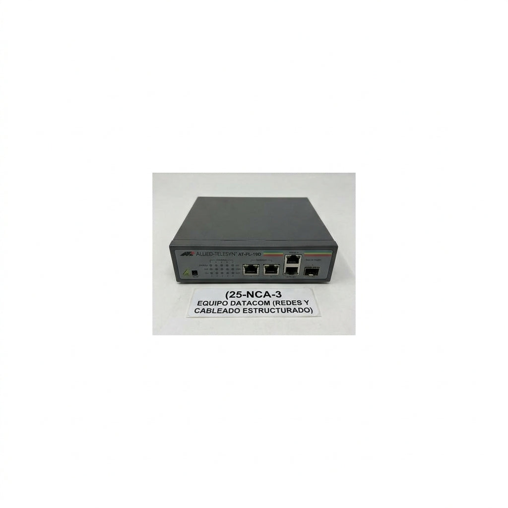 ALLIED-TELESYN AT-FL-19D(25-NCA-3 EQUIPO DATACOM (REDES Y CABLEADO ESTRUCTURADO)