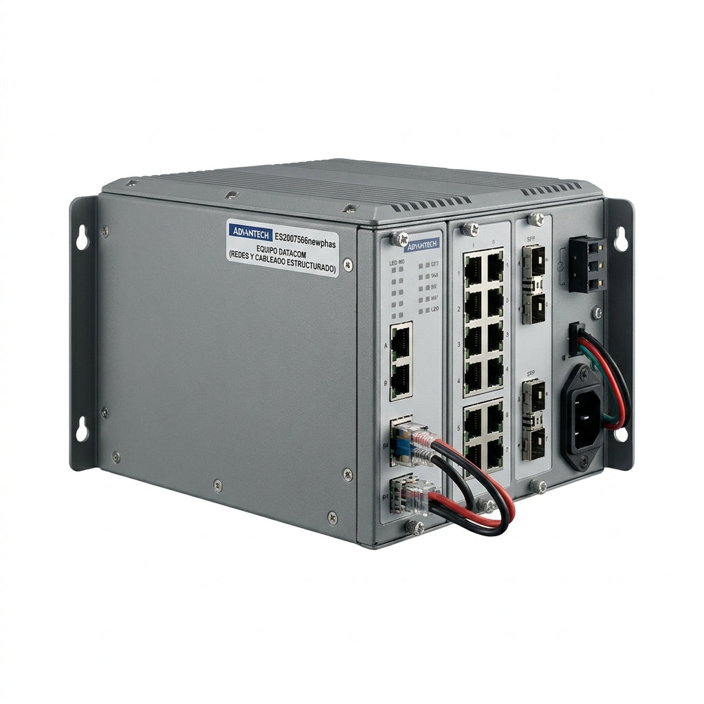 ADVANTECH ES2007566newphas EQUIPO DATACOM (REDES Y CABLEADO ESTRUCTURADO)
