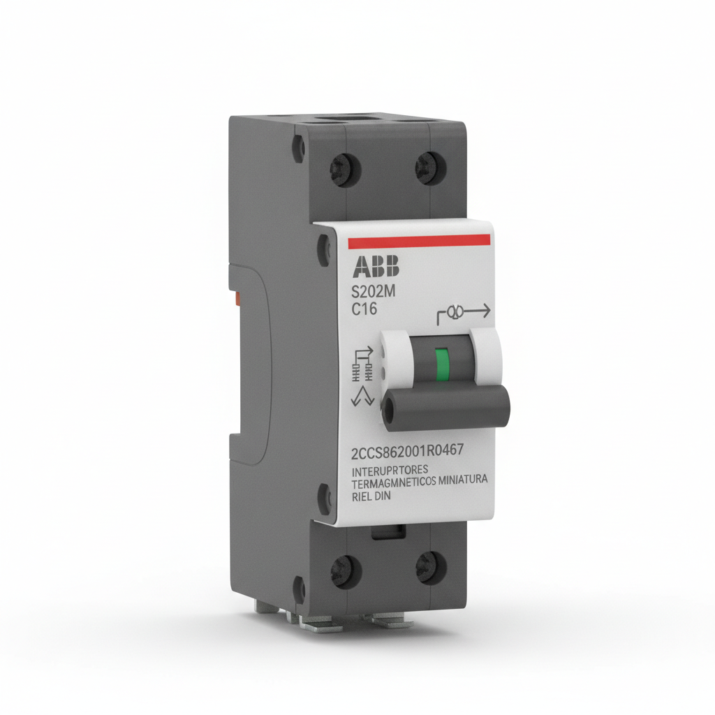 ABB 2CCS862001R0467 INTERRUPTORES TERMOMAGNETICOS MINIATURA RIEL DIN