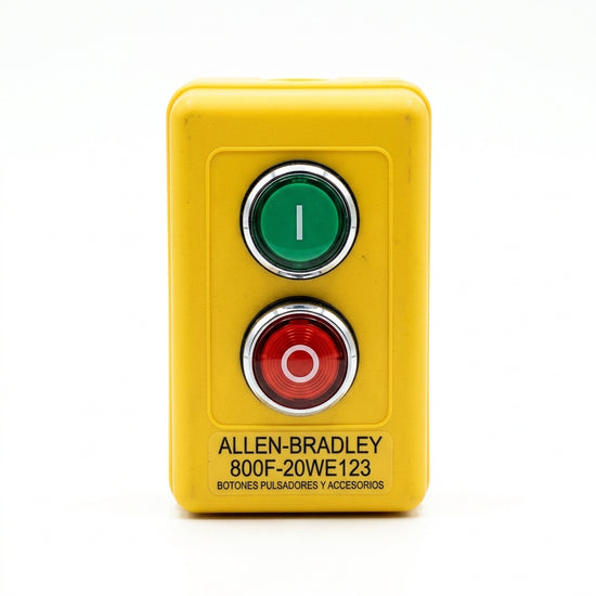 ALLEN-BRADLEY 800F-20WE123 BOTONES PULSADORES BOTONERAS Y ACCESORIOS