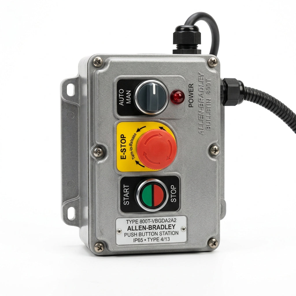 ALLEN-BRADLEY 800T-VBGDA2A2 BOTONES PULSADORES BOTONERAS Y ACCESORIOS