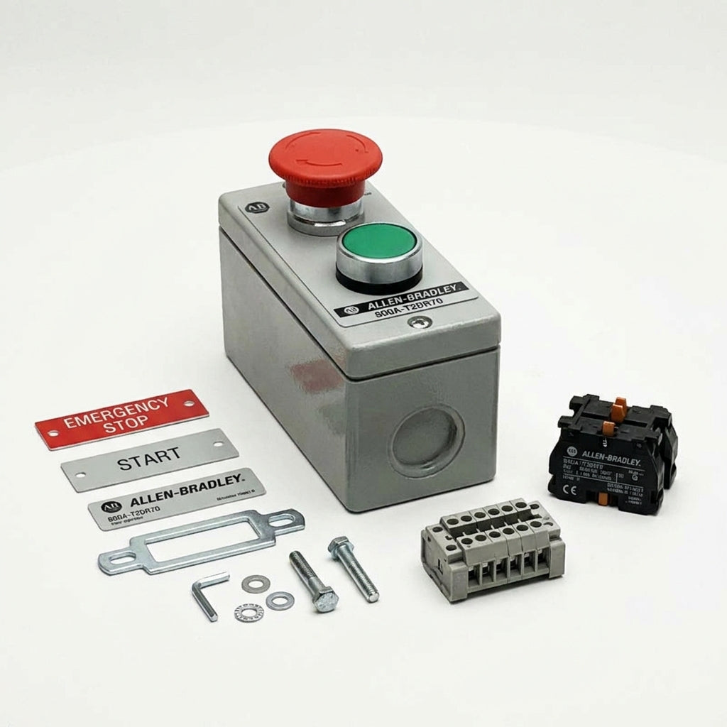 ALLEN-BRADLEY 800A-T2DR70 BOTONES PULSADORES BOTONERAS Y ACCESORIOS