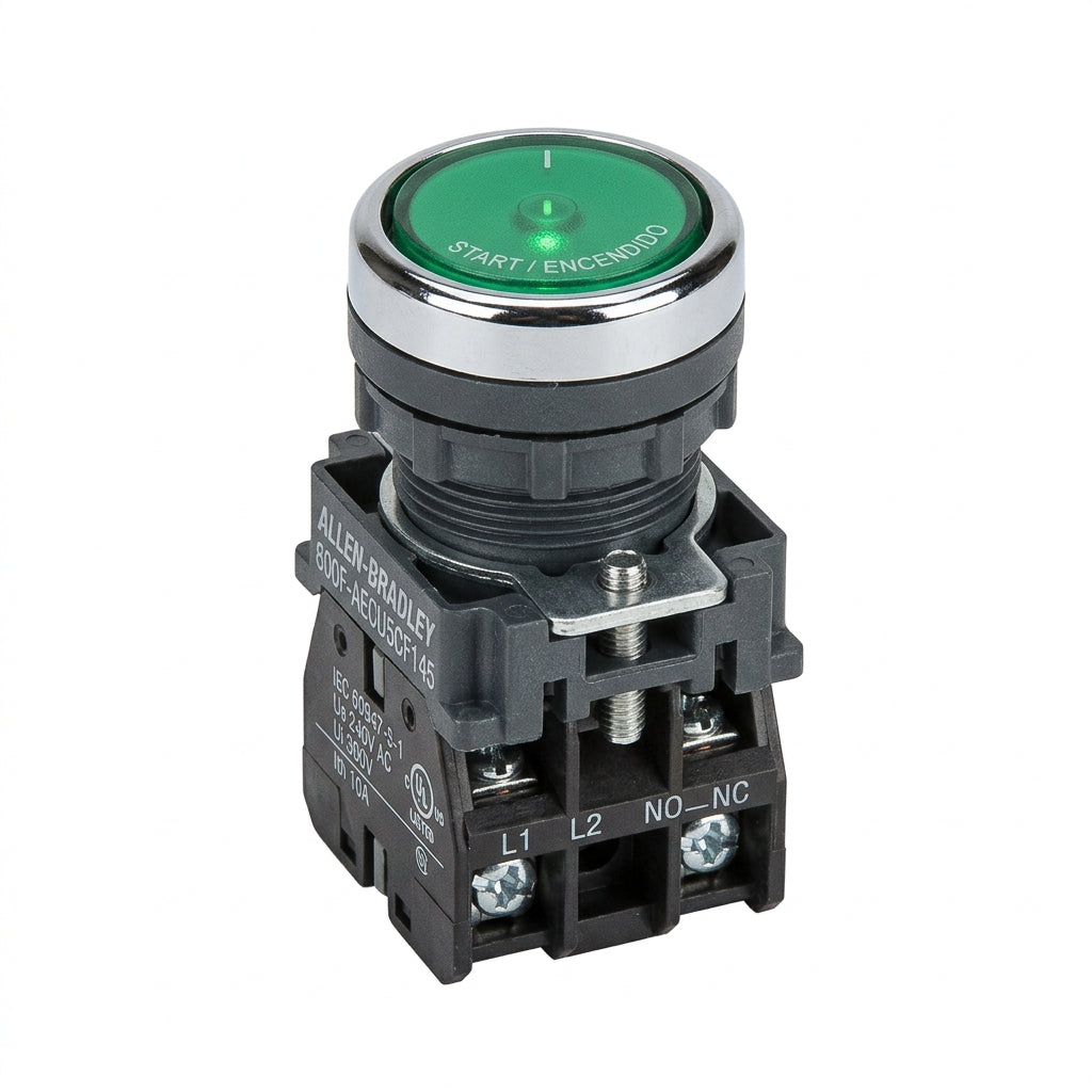ALLEN-BRADLEY 800F-AECU5CF145 BOTONES PULSADORES BOTONERAS Y ACCESORIOS