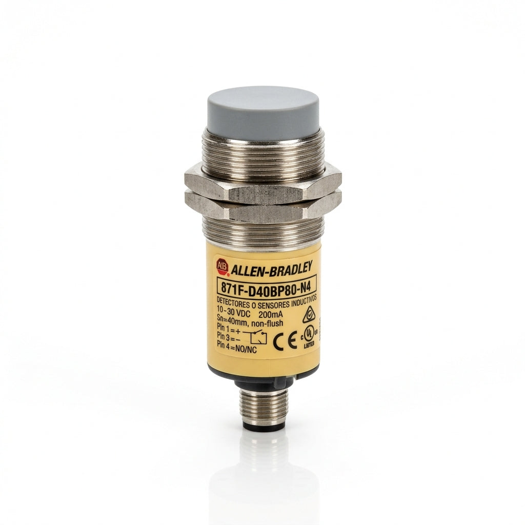 ALLEN-BRADLEY 871F-D40BP80-N4 DETECTORES O SENSORES INDUCTIVOS