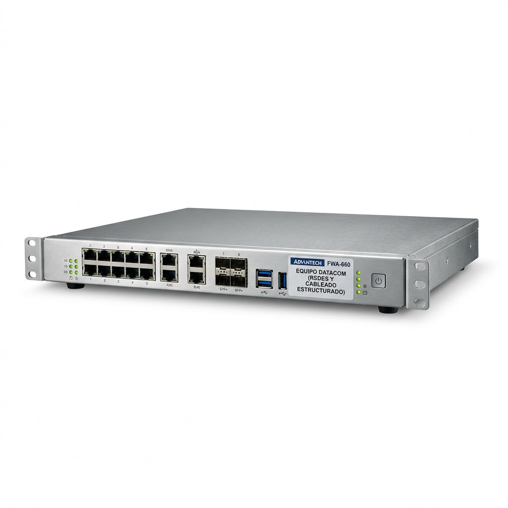 ADVANTECH FWA-660 EQUIPO DATACOM (REDES Y CABLEADO ESTRUCTURADO)